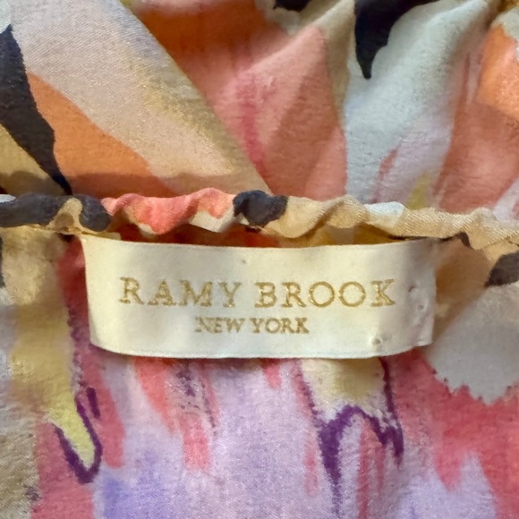 Ramy Brook Multicolor Silk Top - Picture 2 of 6